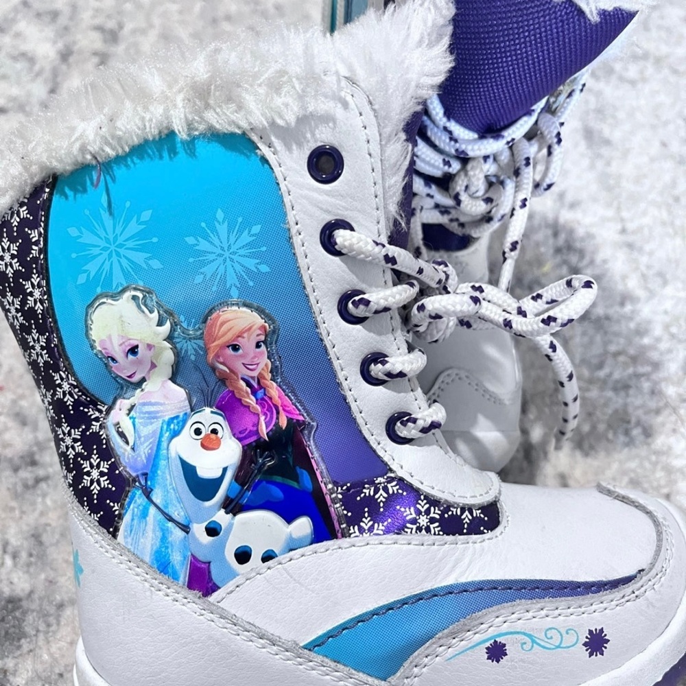 Kids Frozen boot with Elsa and Anna